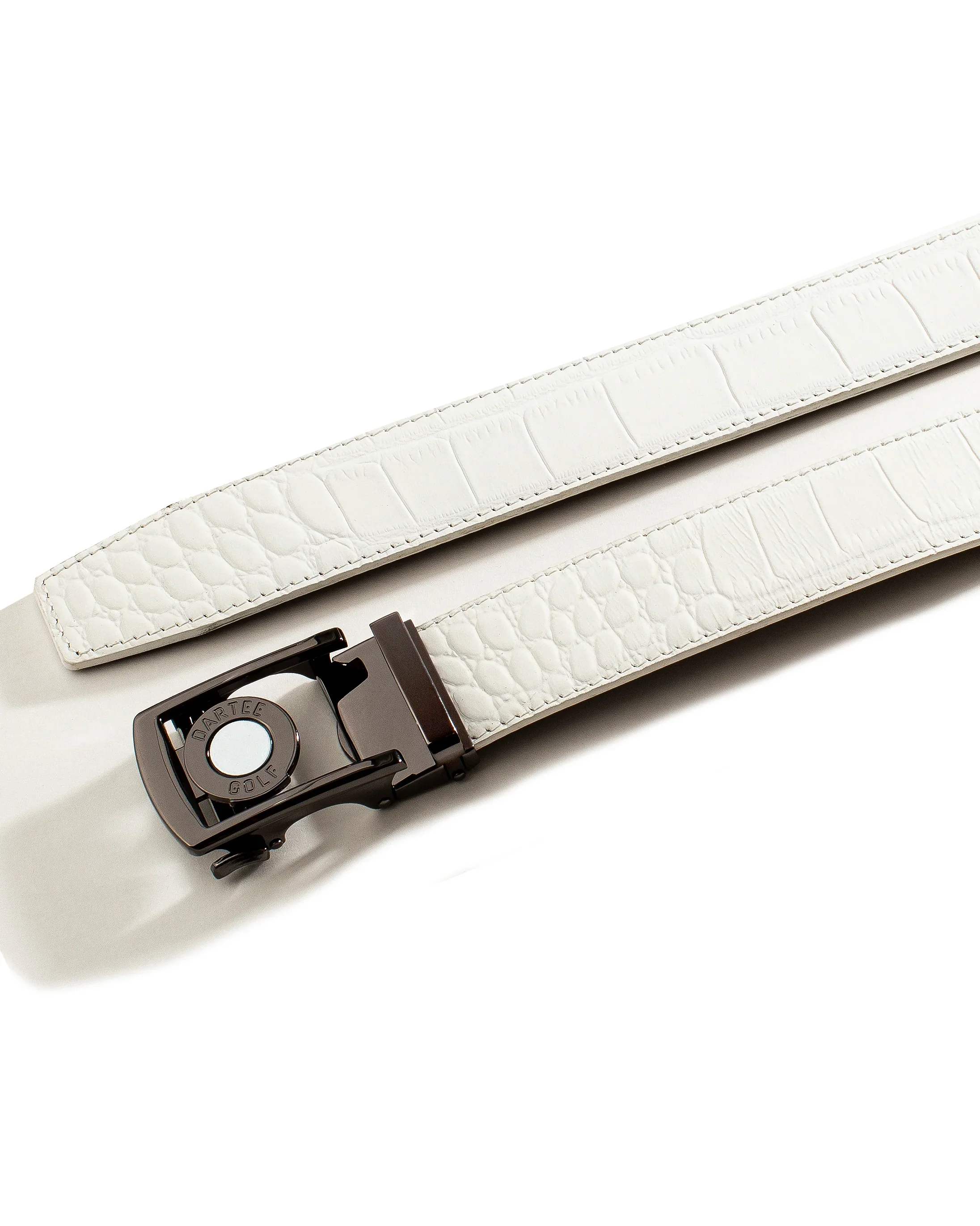 Dartee Golf Albino Gator Belt - Image 2