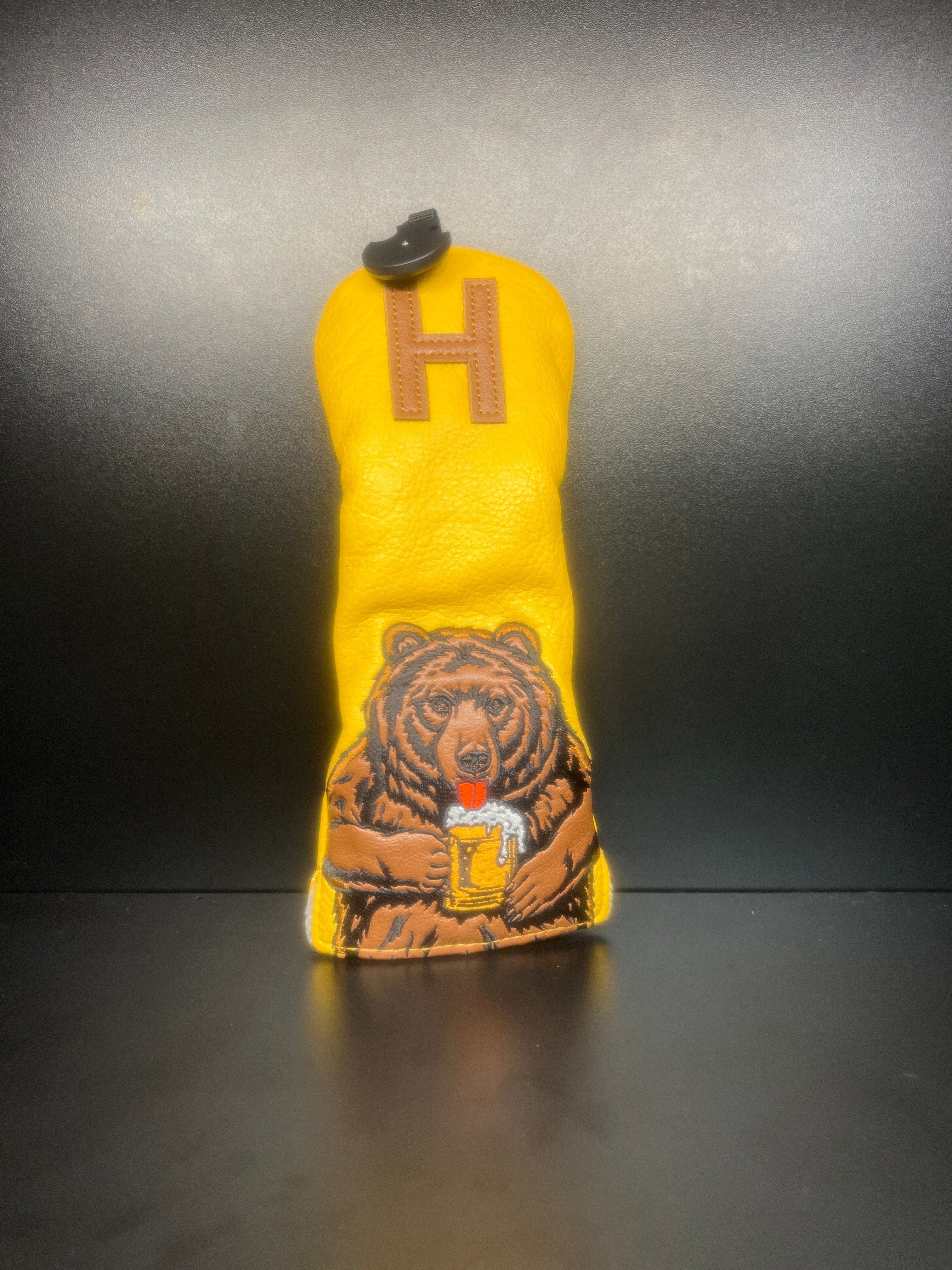 Beer Drinking Bear Headcover - Image 3