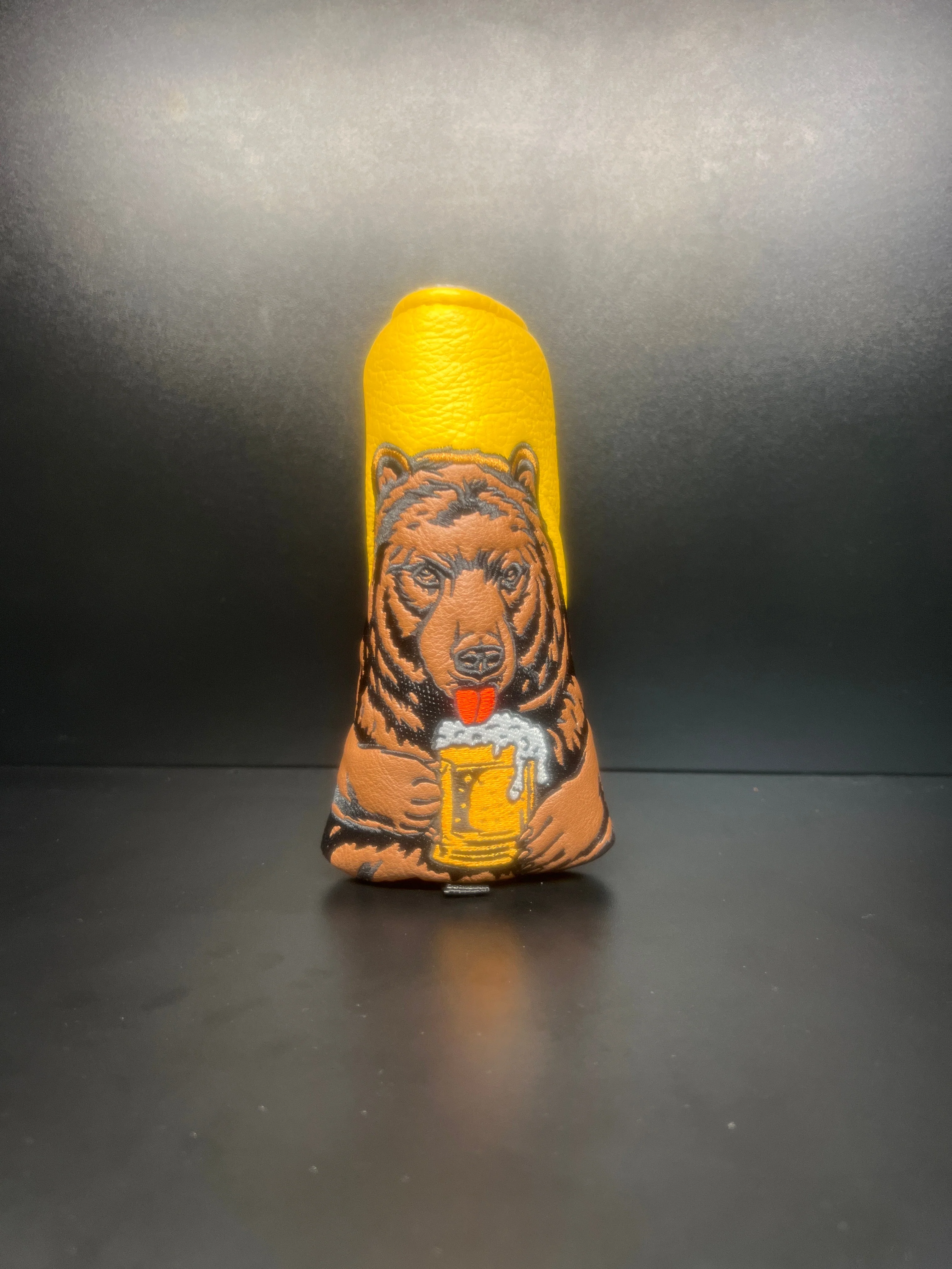 Beer Drinking Bear Headcover - Image 6