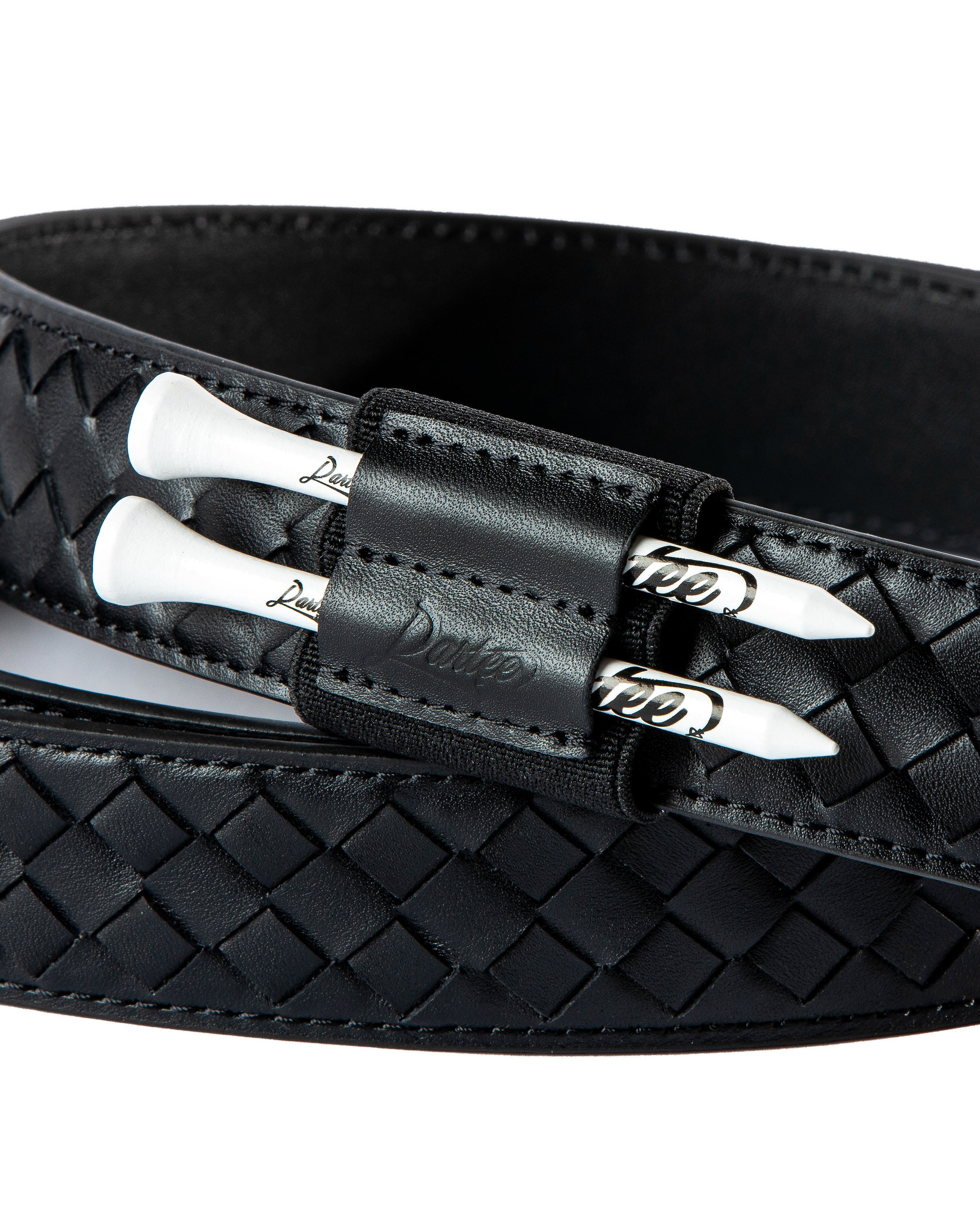 Dartee Golf Black Braid Belt - Image 3