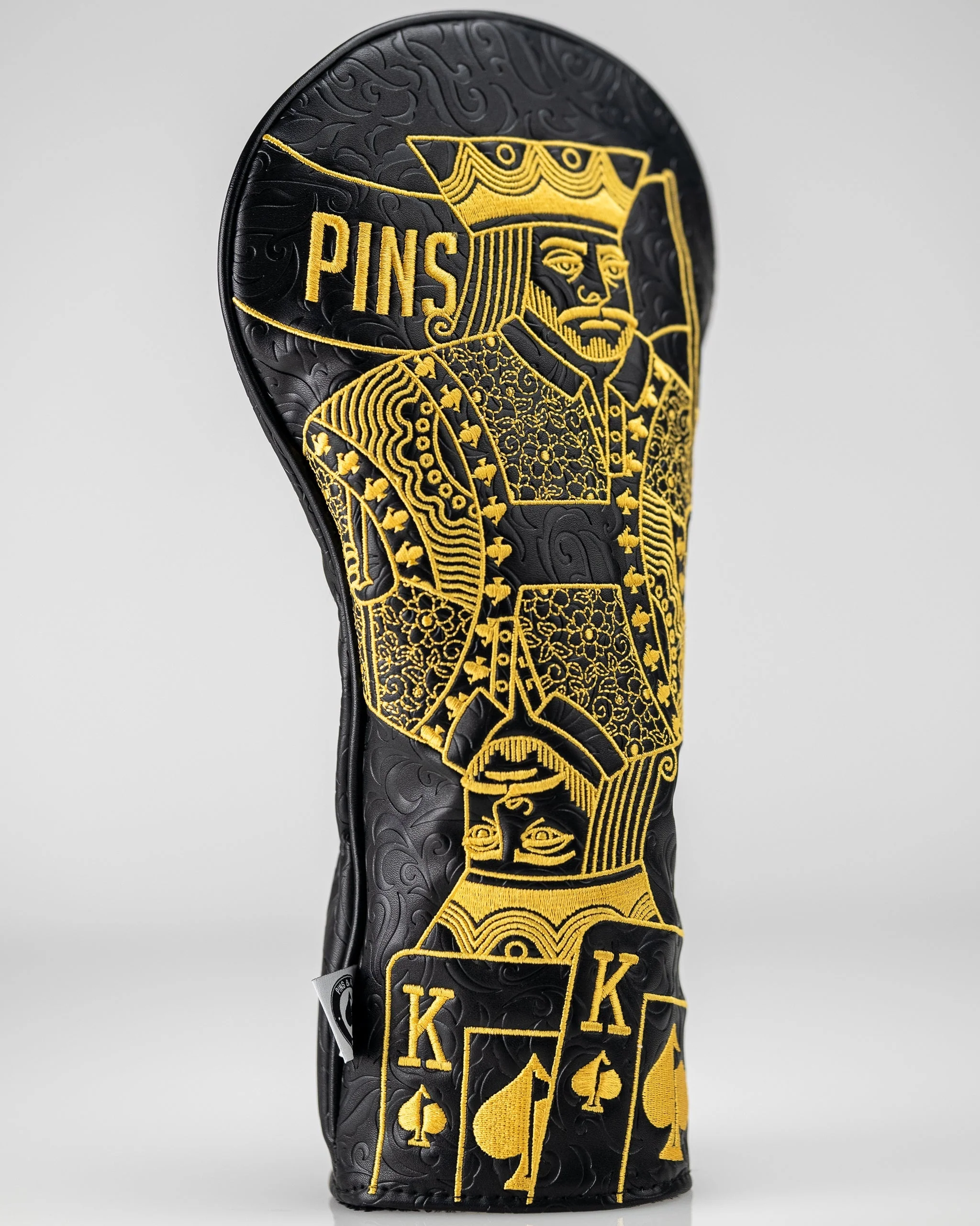 Black/Gold King of Spades - Driver Cover - Image 8