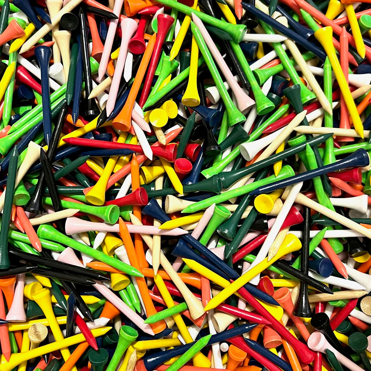 (Box of 10,000) BULK Premium Bamboo Golf Tees - 2.75" Length - Image 7