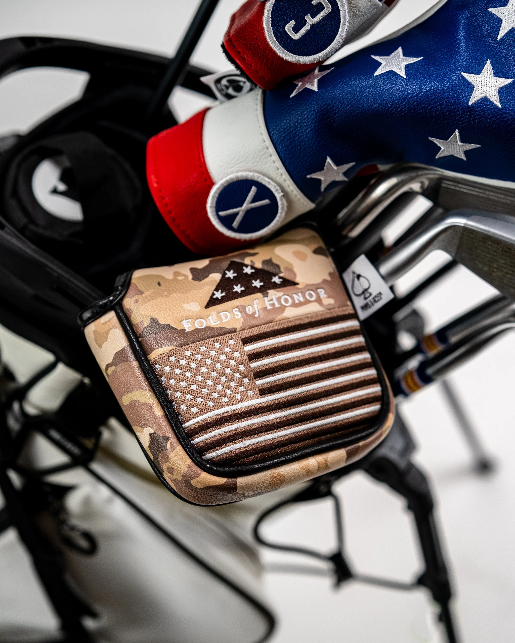 Folds of Honor 2.0 - Mallet Putter Cover - Image 22