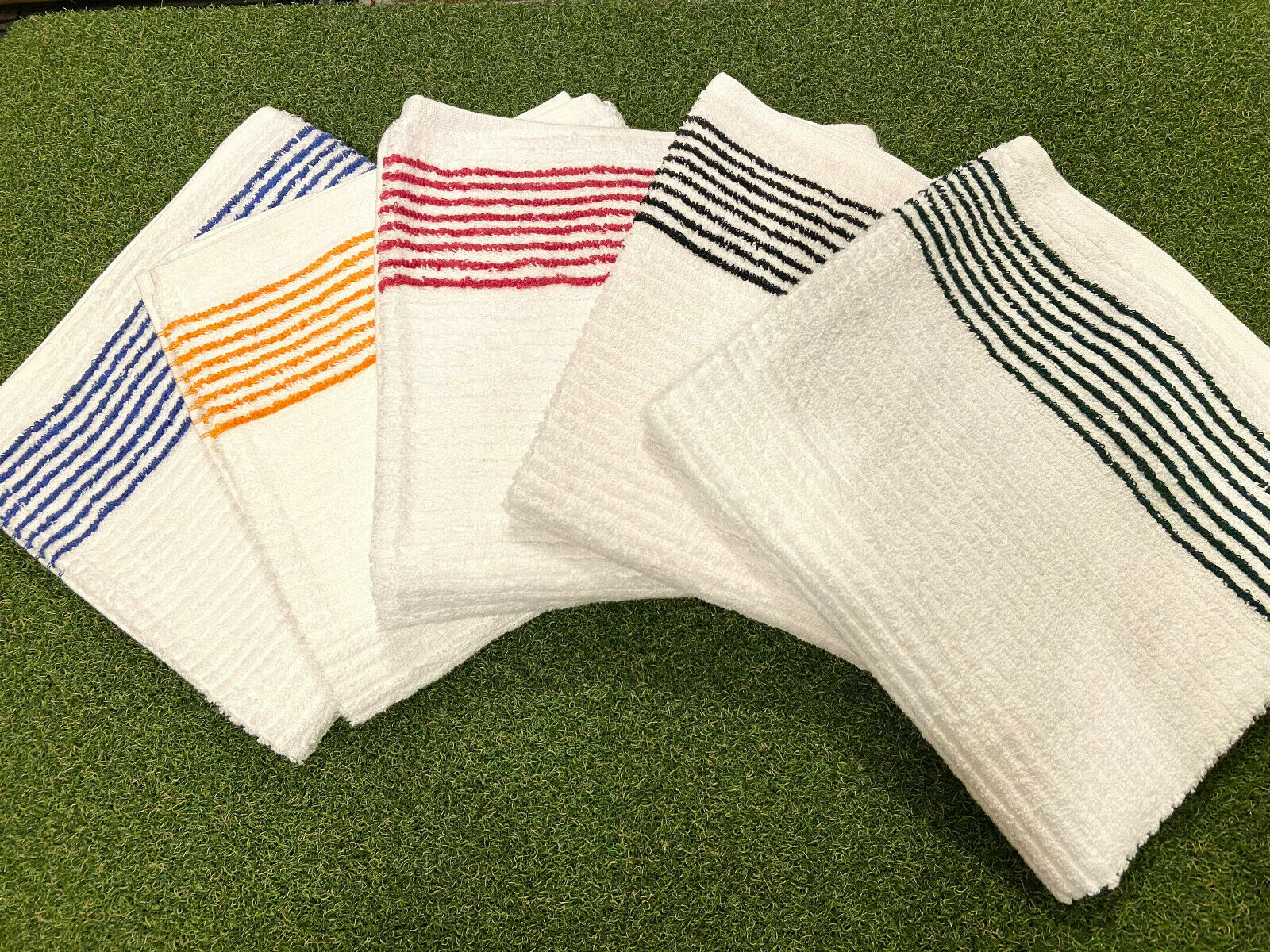 (Full Case of 72) BULK Large 22" x 44" Golf Tour Caddy Towel - Logo or Plain - Image 2