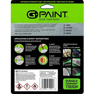 G-Paint Golf Club Paint - 8 Pack (All 8 Colors) - Image 2