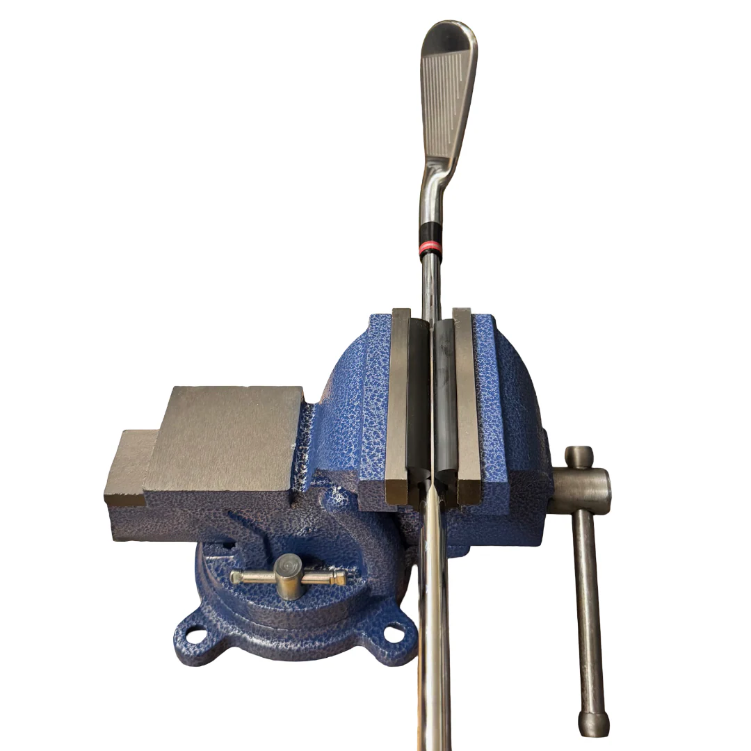 Golf Club Bench Vise Clamp With Anvil for Re-Gripping & Club Repair - Image 2