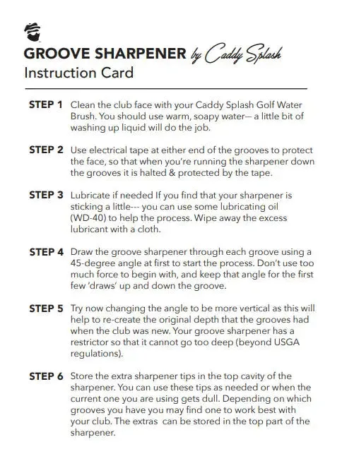 Golf Club Groove Sharpener - Image 6