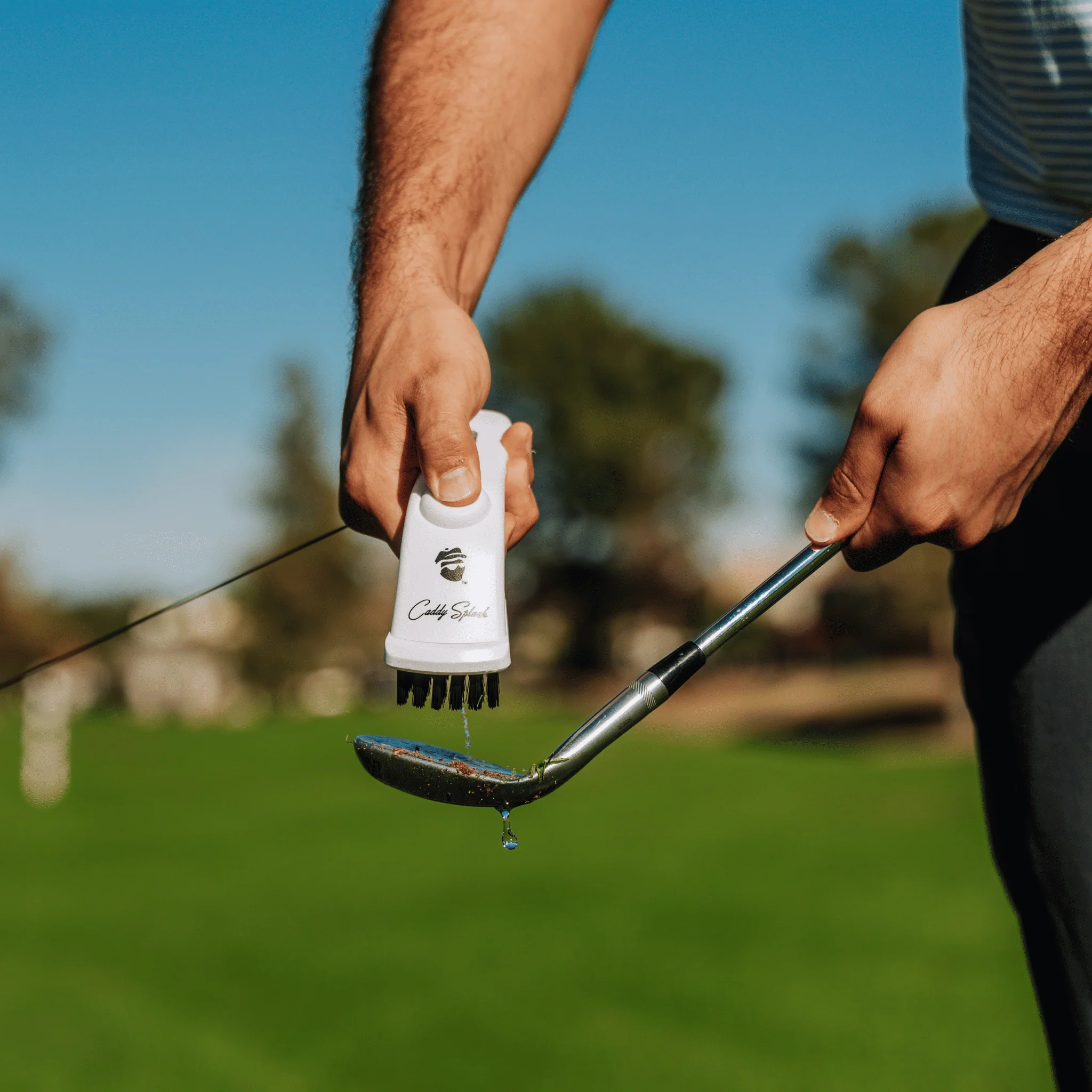 Golf Club Water Brush Pro - Ice White - Image 7