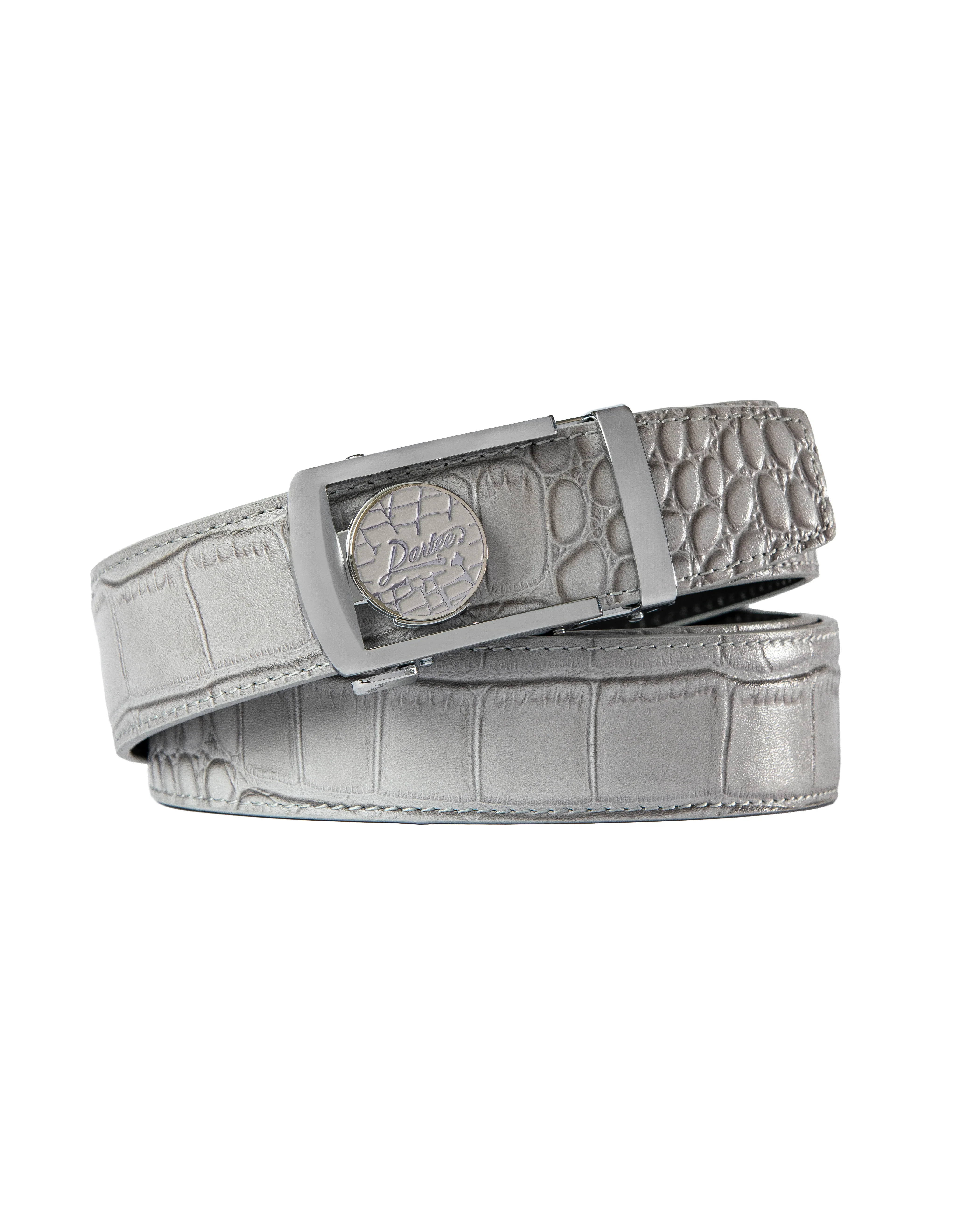 Dartee Golf Gray Eyed Gator Belt