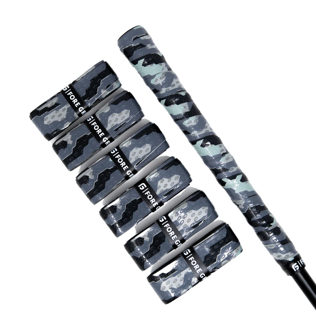 Fore Golf Grey Camo V2 Golf Grip Wrap - Image 4