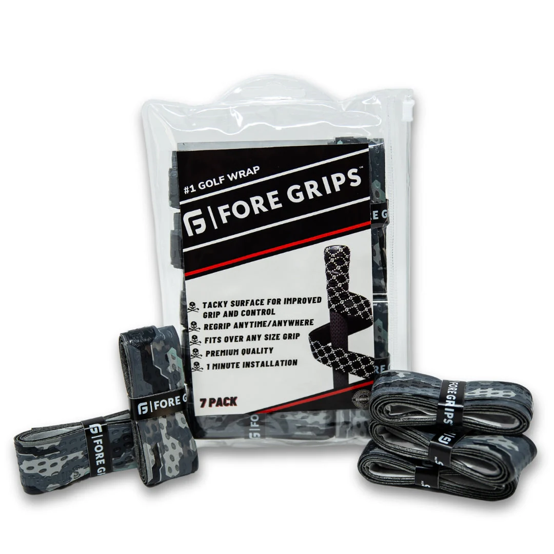 Fore Golf Grey Camo V2 Golf Grip Wrap - Image 5