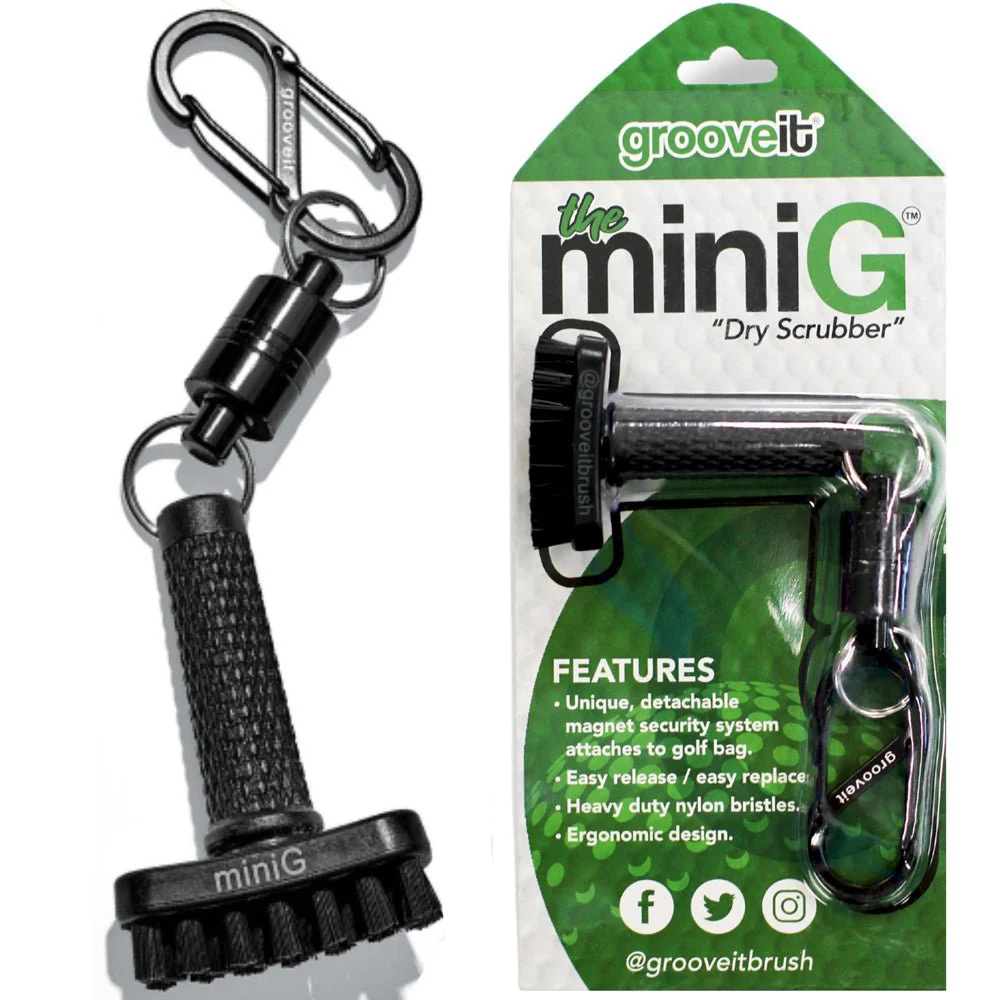 Grooveit miniG – Compact Dry Golf Club Cleaning Brush - Image 12