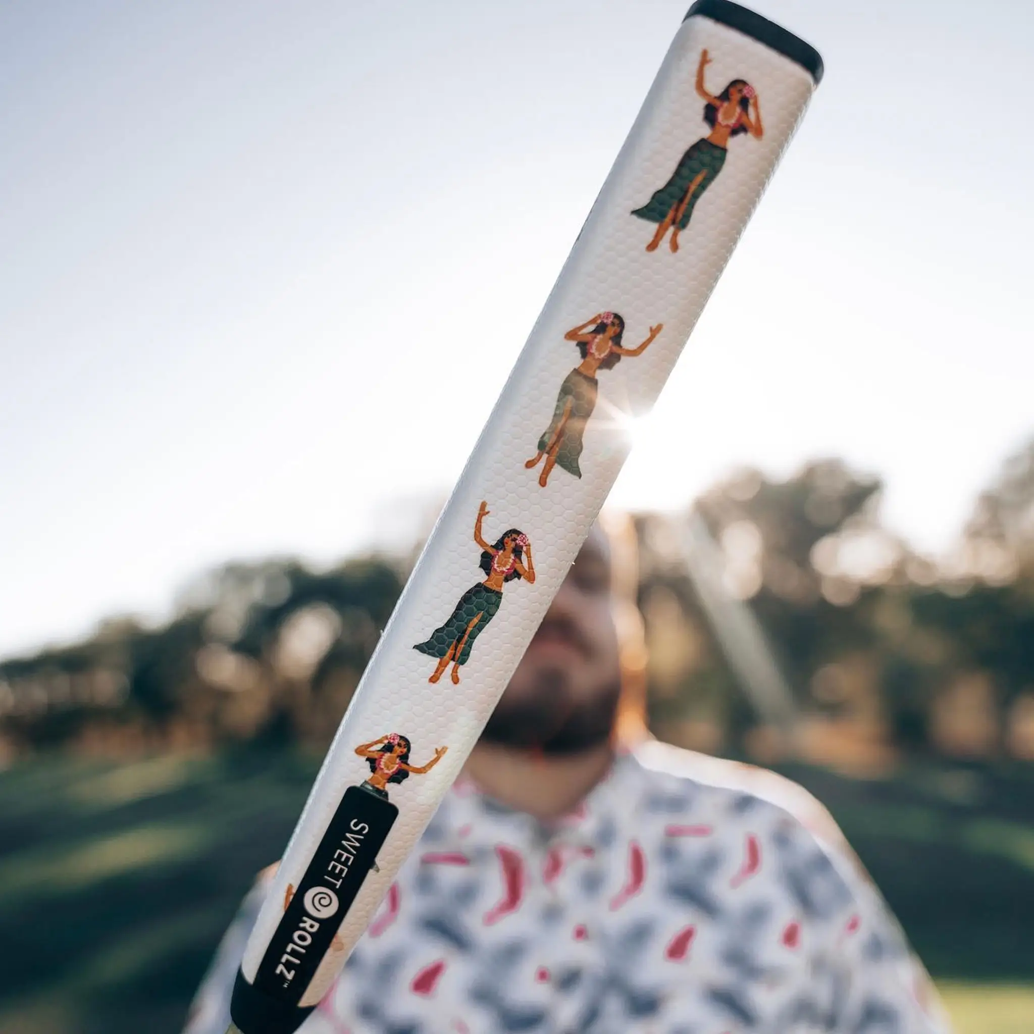 Sweet Rollz Hula Girl Putter Grip- Skinny - Image 3