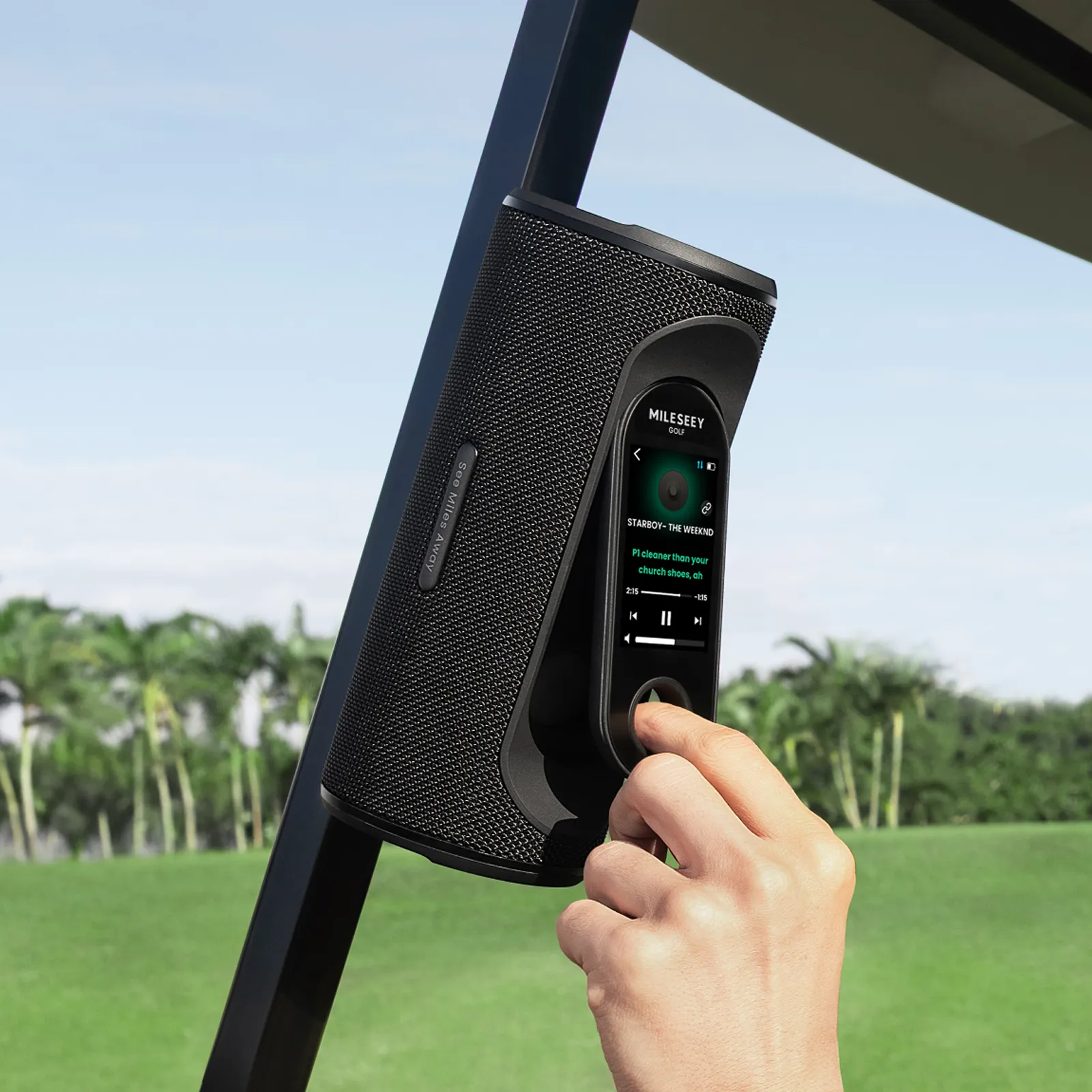 Mileseey GeneSonic Pro Detachable GPS Speaker - Image 3