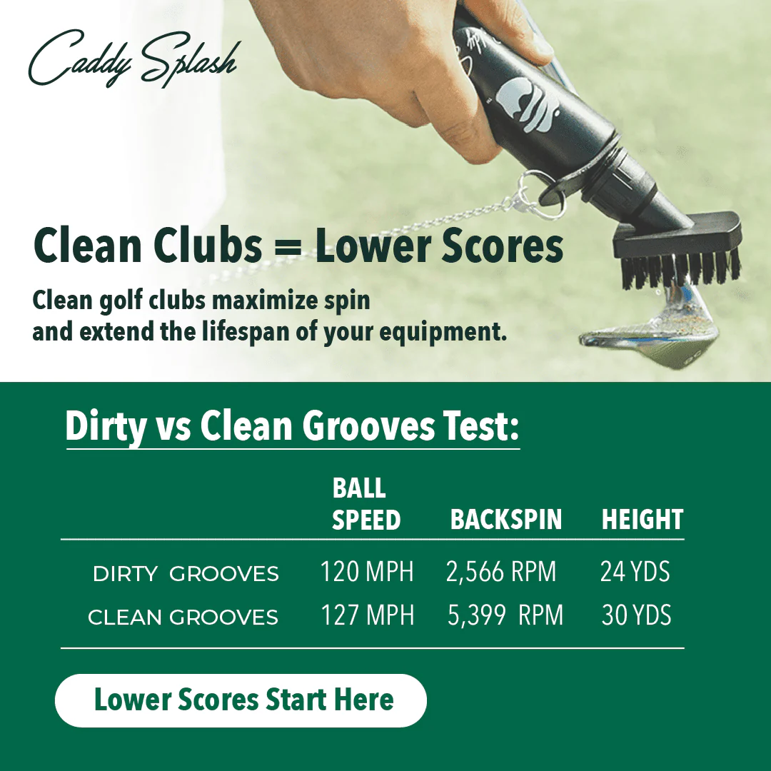 Original Golf Club Water Brush Cleaner - Black - Image 12