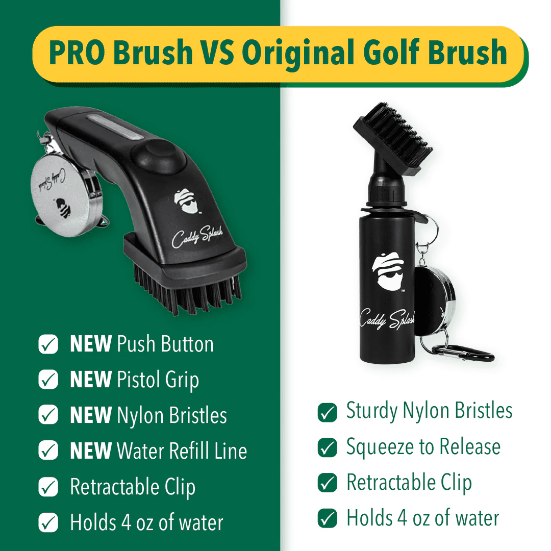 Original Golf Club Water Brush Cleaner - Black - Image 3