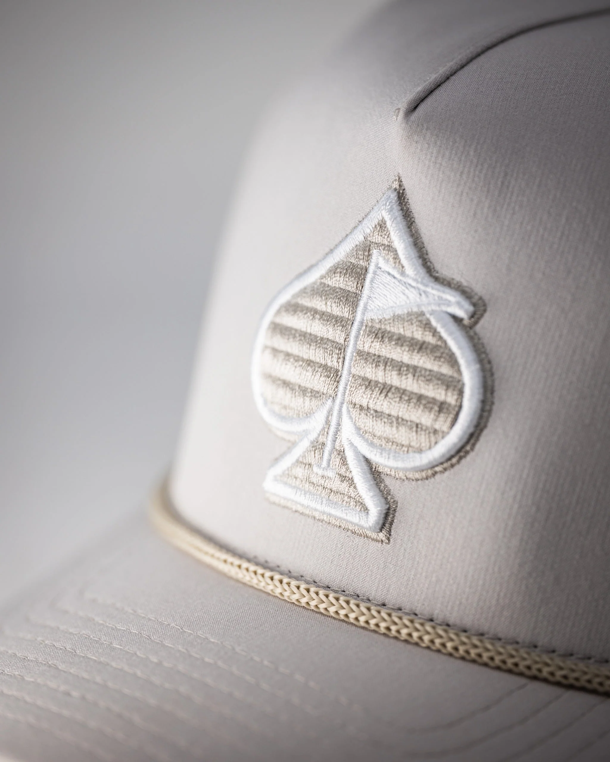 Perforated Rope Hat - Bone - Image 2