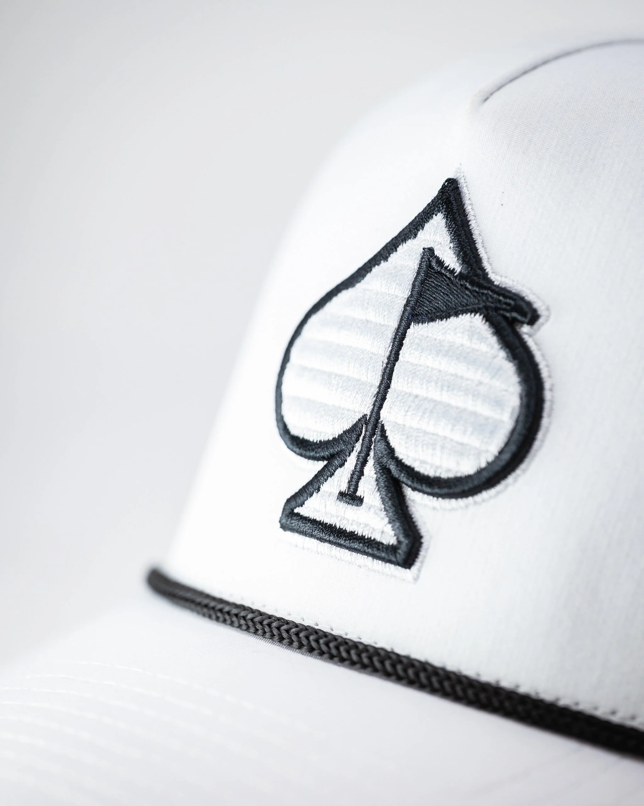 Perforated Rope Hat - White - Image 4