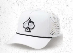 Perforated Rope Hat - White - Image 6