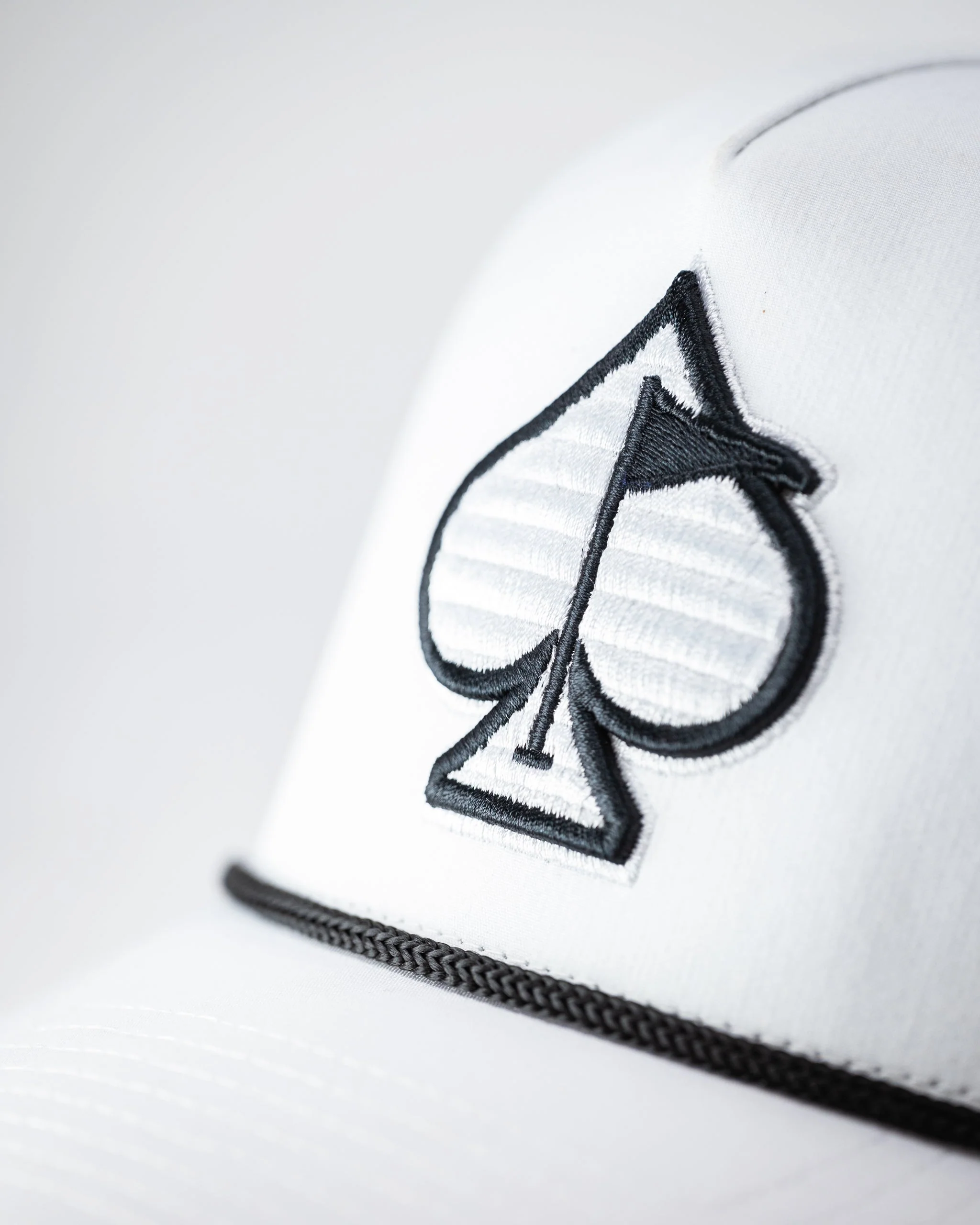 Perforated Rope Hat - White - Image 9