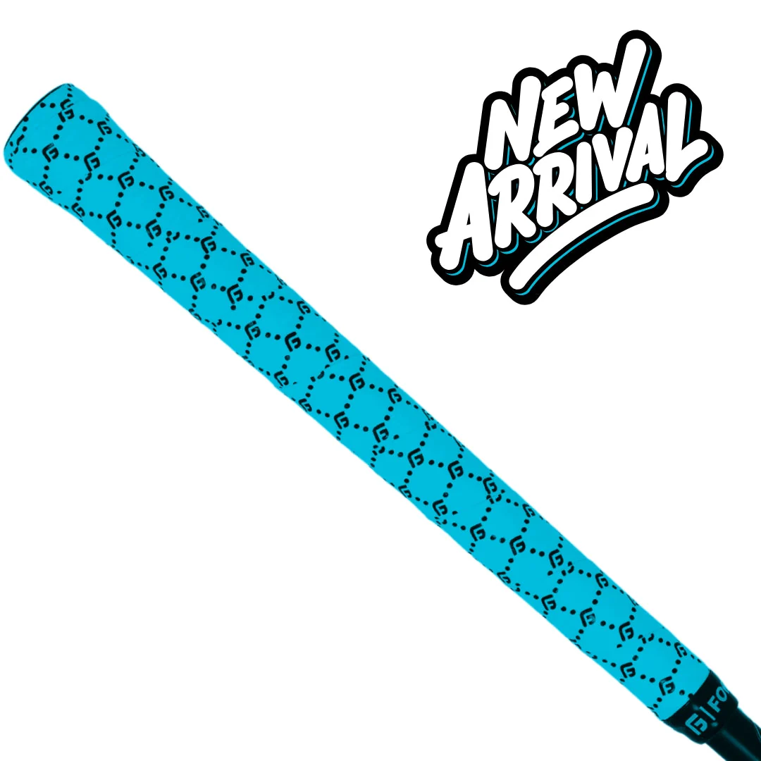 Fore Grips Powder Blue FG Print Golf Grip Wrap
