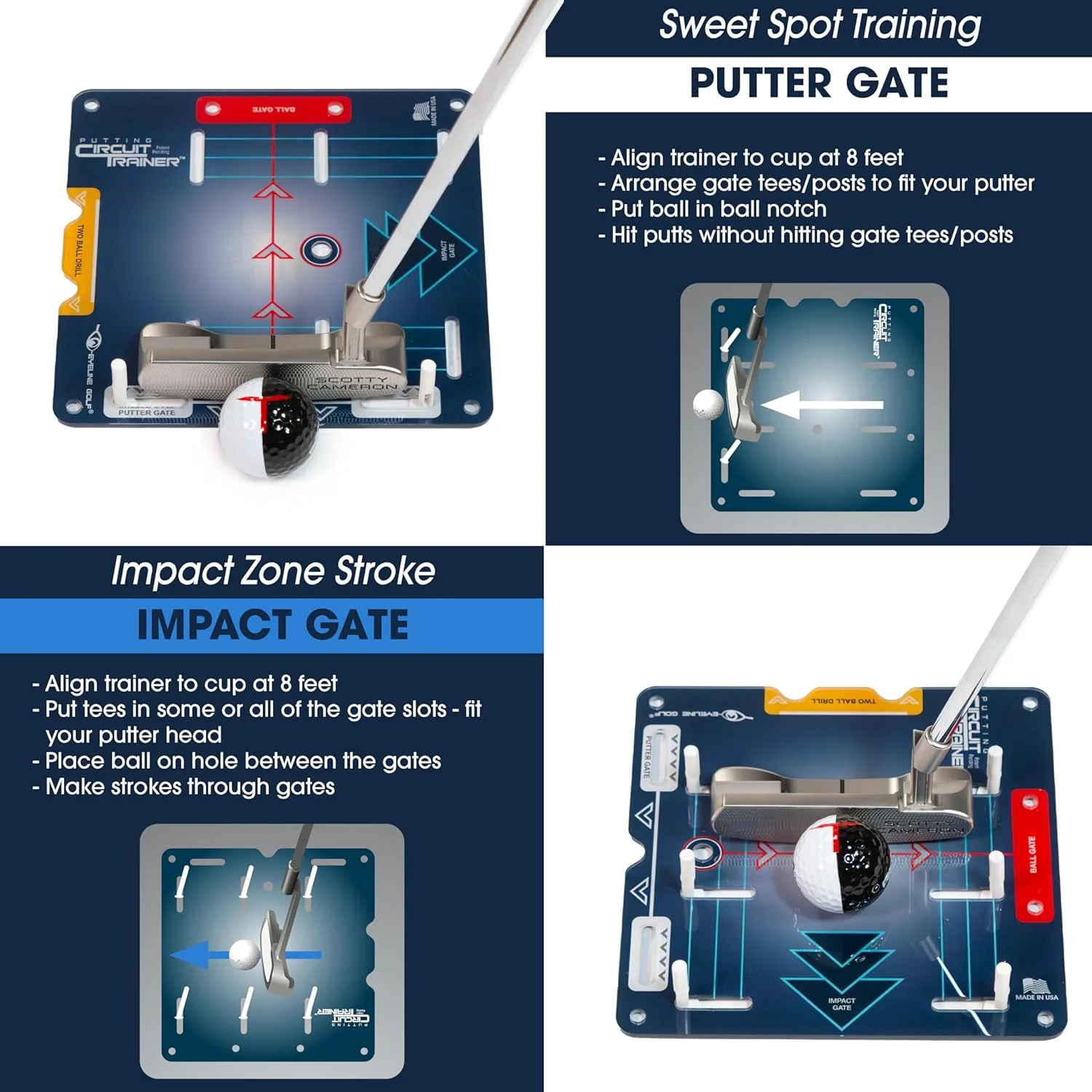 PUTTING CIRCUIT TRAINER - BLUE TRAINER - Image 2