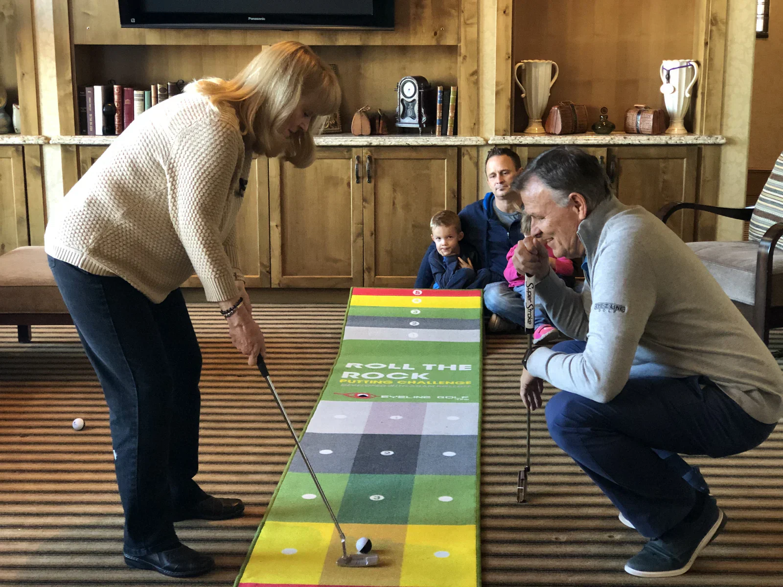 Roll the Rock Putting Challenge Mat (10'x2') - Image 4