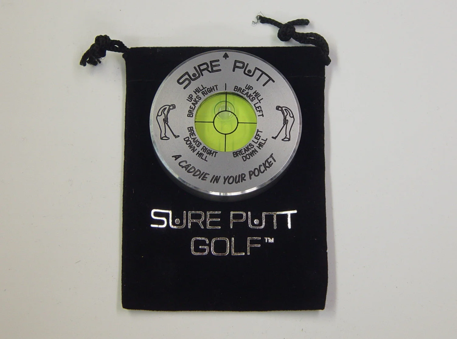 Sure Putt Pro Golf Green Reader - Silver - Image 2