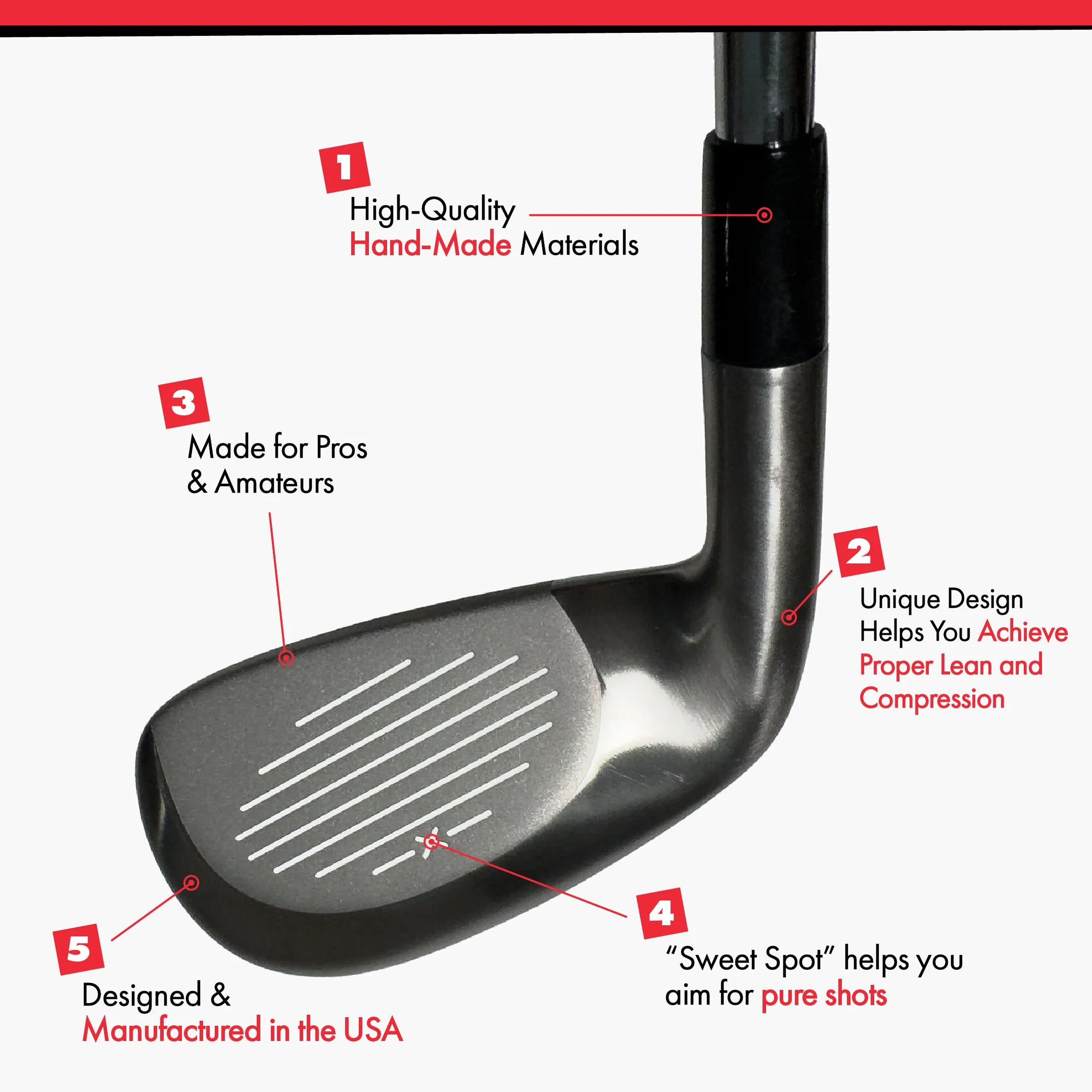 Tour Striker 7-Iron RED STRIPE - 15 Year Anniversary LIMITED EDITION - Image 2