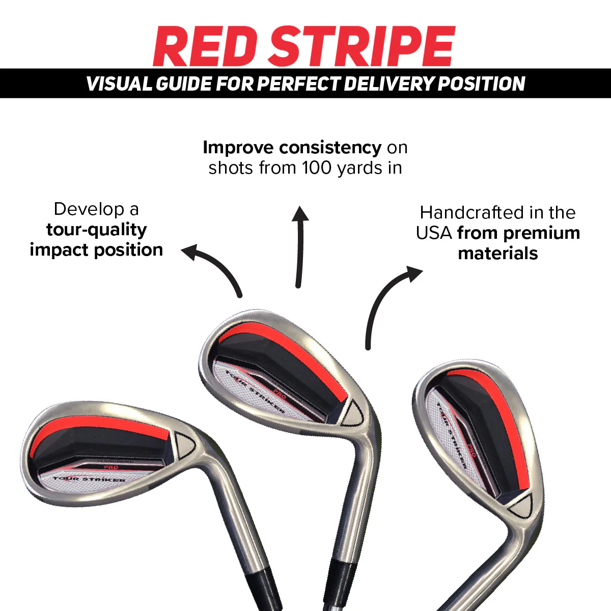 Tour Striker Pitching Wedge RED STRIPE - 15th ANNIVERSARY - Image 2