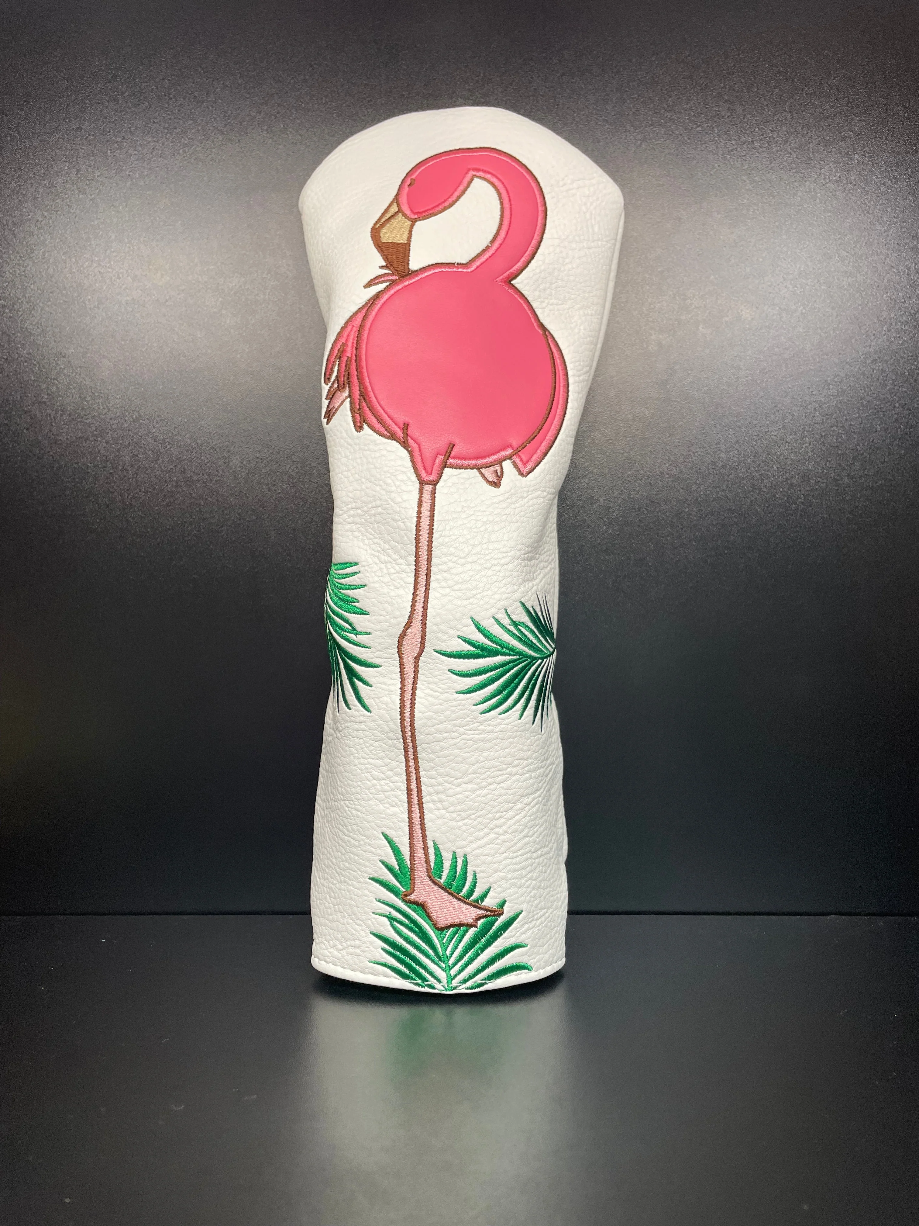 Tropical Flamingos Headcover - Image 9