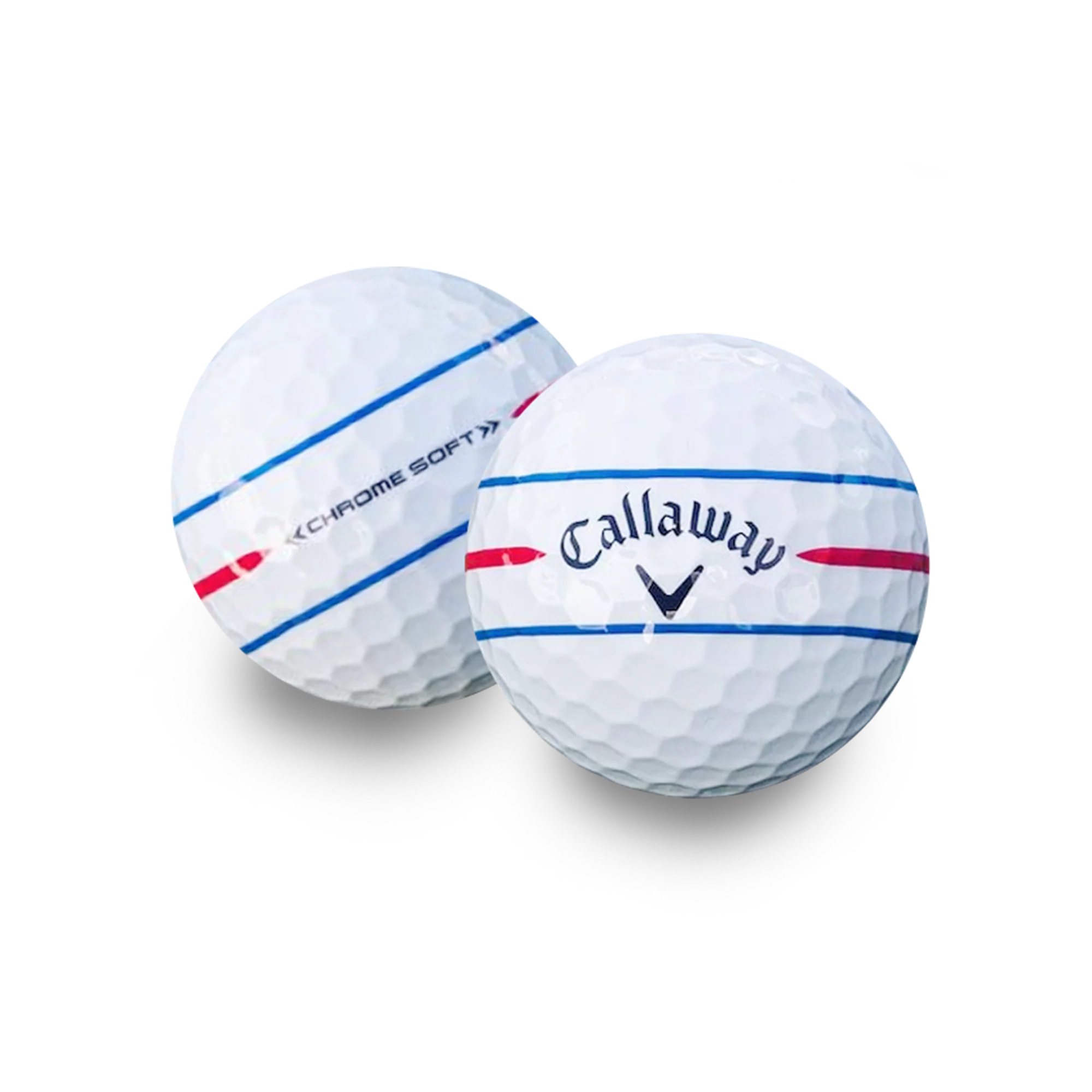 Used Callaway Chrome Soft 360 Triple Track Golf Balls - 1 Dozen