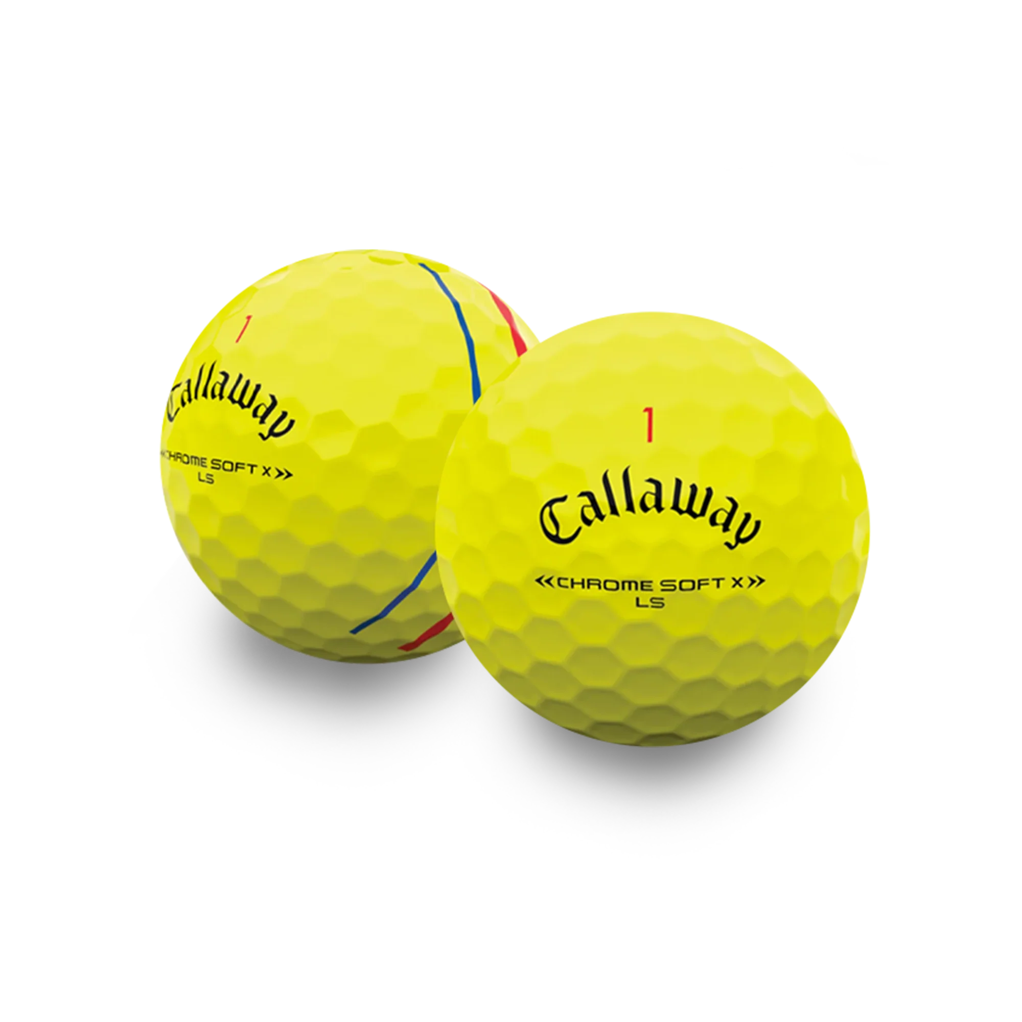 Used Callaway Chrome Soft X LS Triple Track Golf Balls - 1 Dozen - Image 2