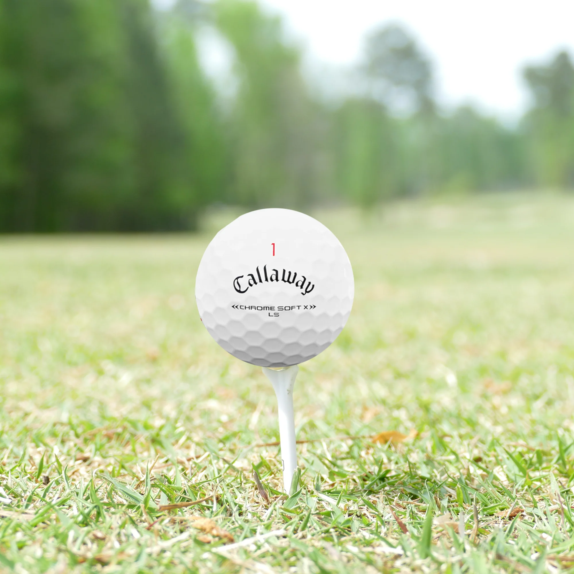Used Callaway Chrome Soft X LS Triple Track Golf Balls - 1 Dozen - Image 4