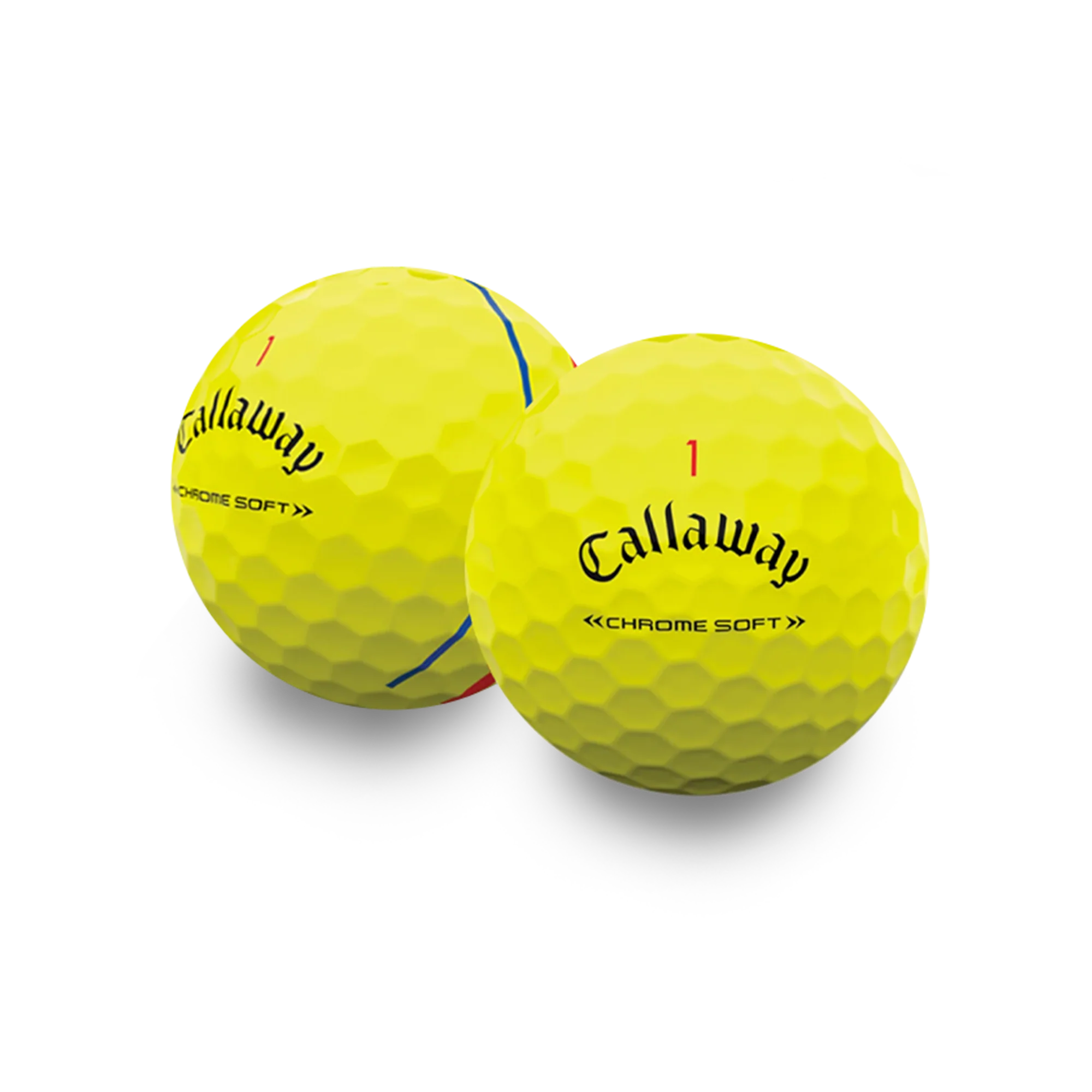 Used Callaway Chromesoft Triple Track Golf Balls - 1 Dozen - Image 2