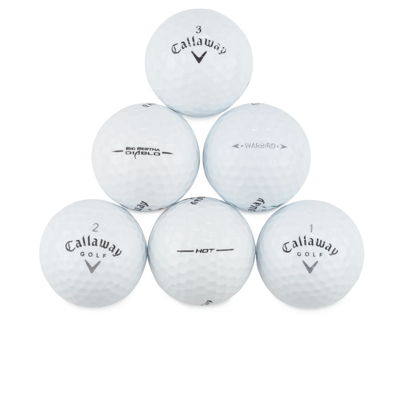 Used Callaway Mix Golf Balls - 1 Dozen - Image 2