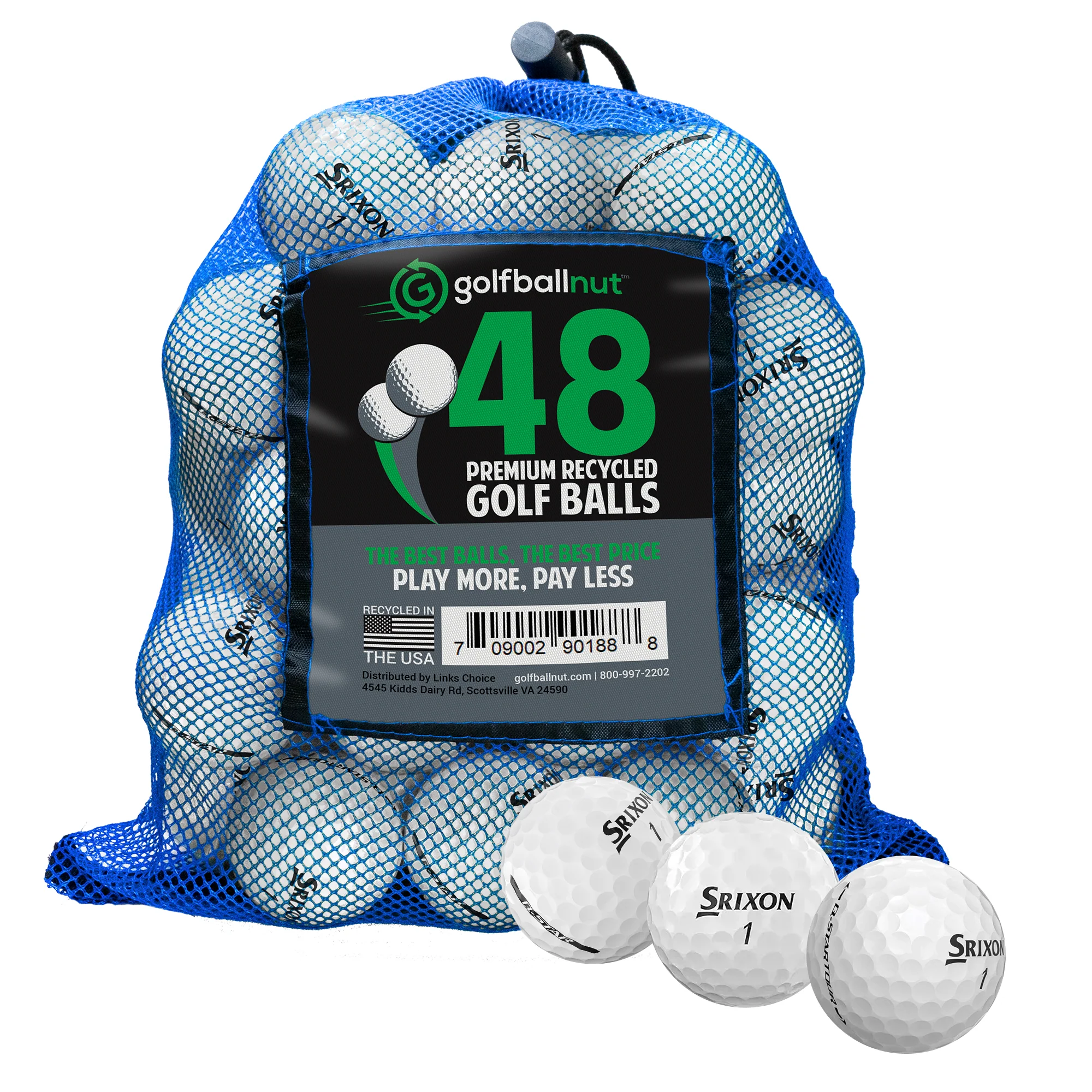 Used Srixon Q Star Mix Golf Balls - Bulk Mesh Bags - Image 3