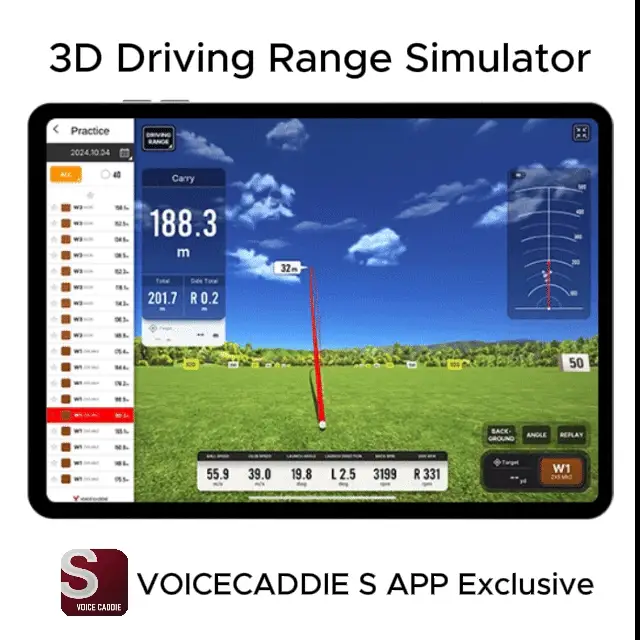 Voice Caddie Swing Caddie SC4 PRO Launch Monitor + Simulator - Image 6