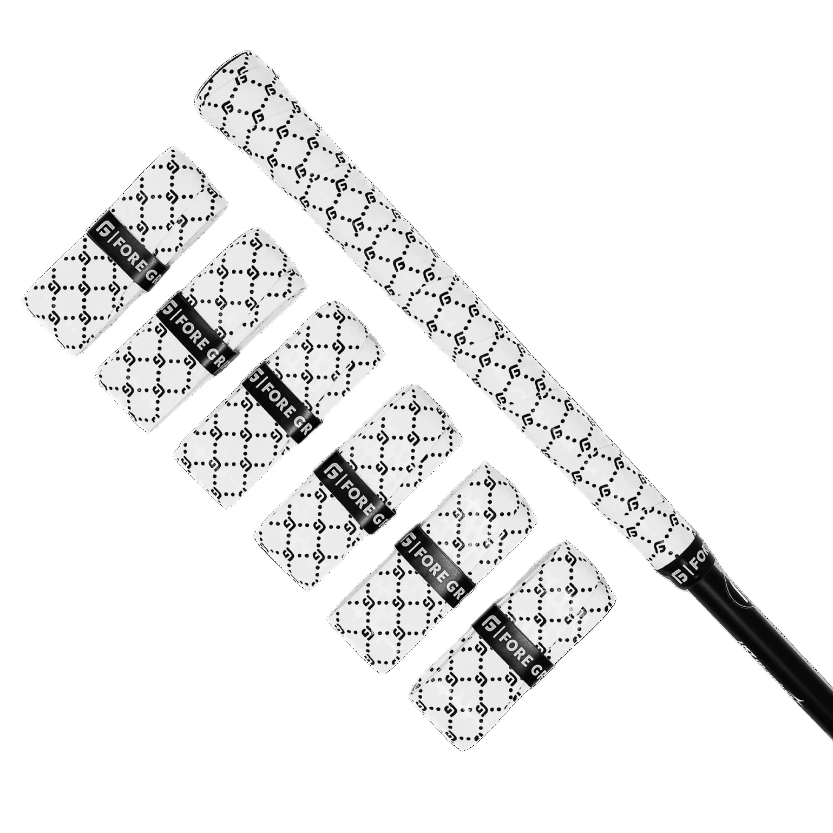 Fore Grips White FG Print Golf Grip Wrap - Image 3